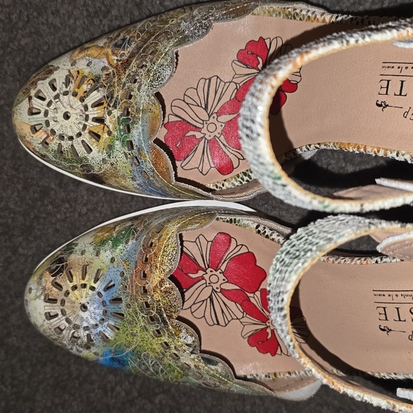 L'Artiste Valles Luxe Pump, Multi-Beige - Picture 4 of 9